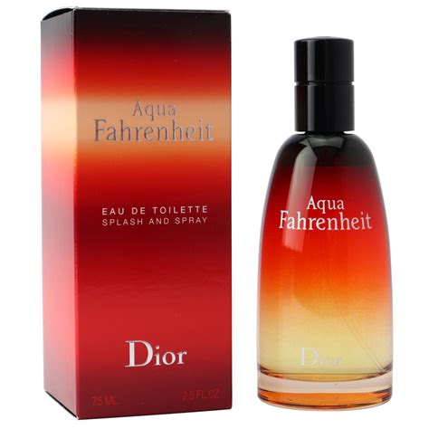 aqua fahrenheit dior 75ml|Dior fahrenheit original.